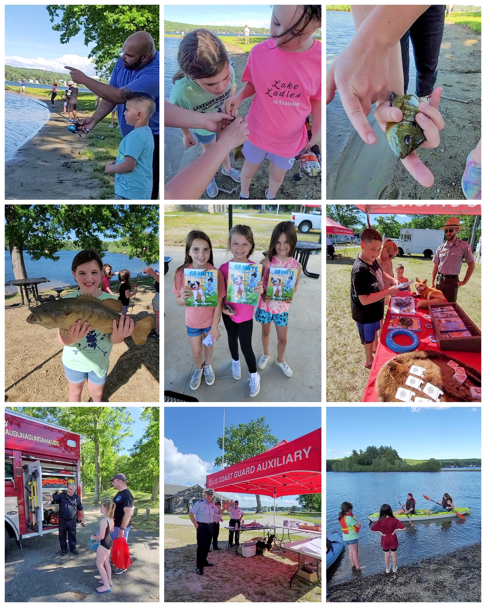 2022 Kids Lakeside Event Collage